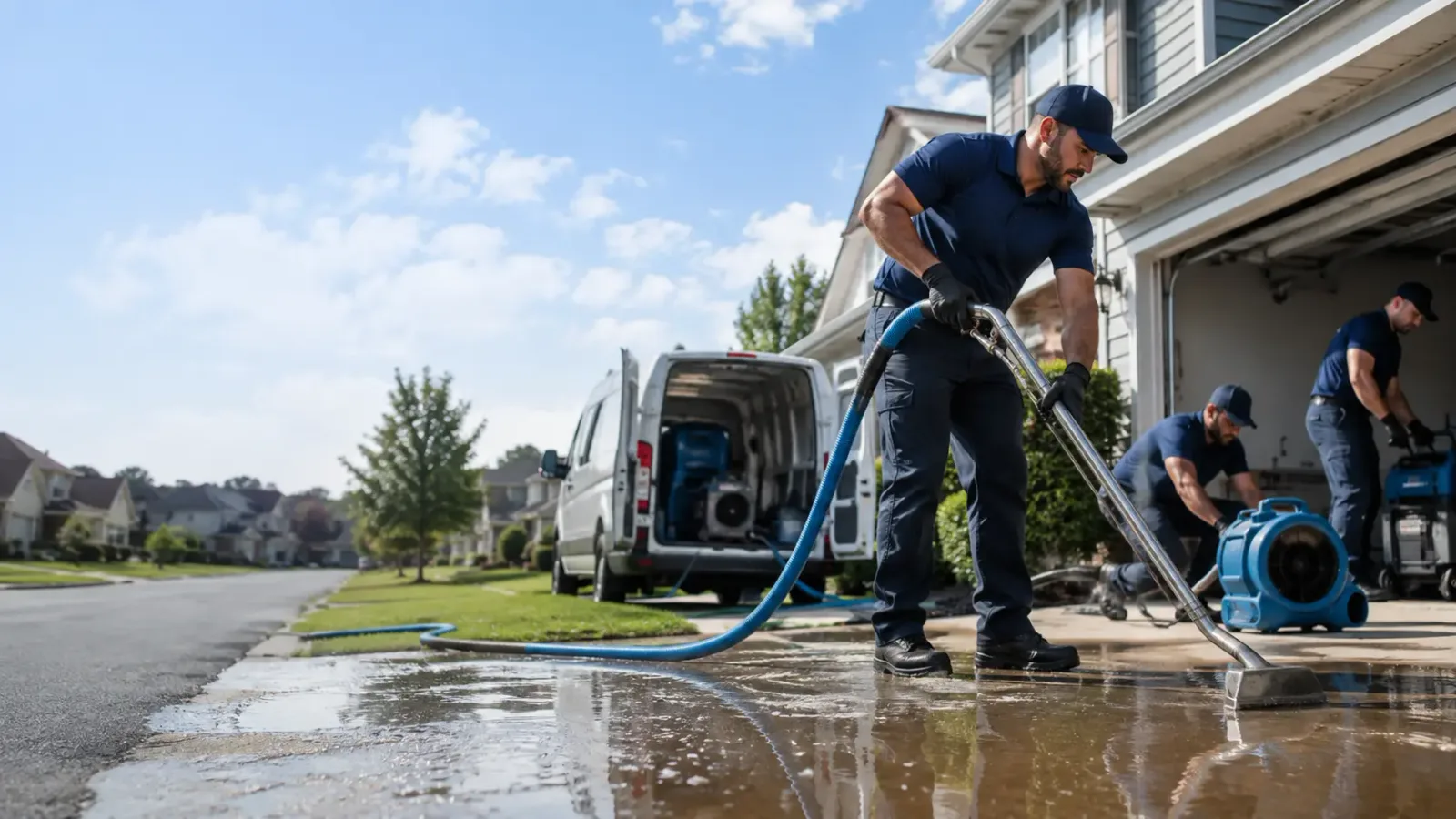 Flood Damage Restoration in Isle Saint George, OH